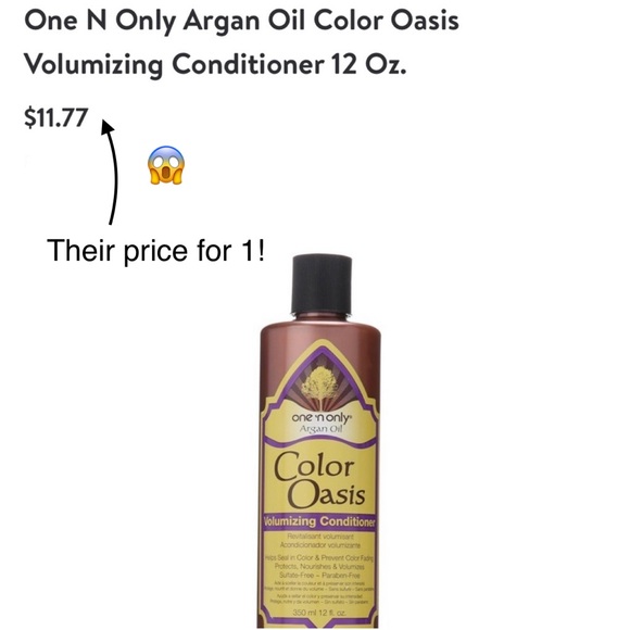 🔥 Argan Oil Color Oasis Volumizing Color Care Conditioner - Picture 2 of 8